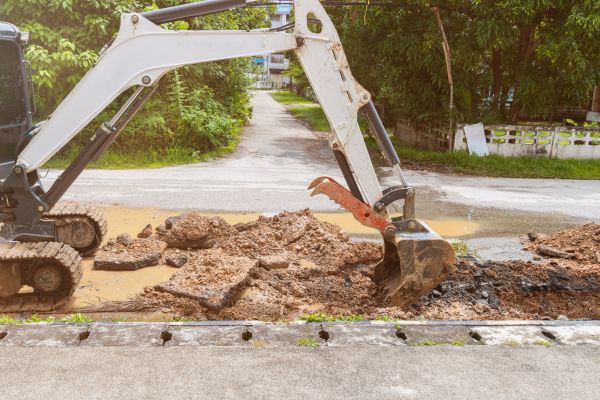 Cost of Water Line Excavation in Lenoir City