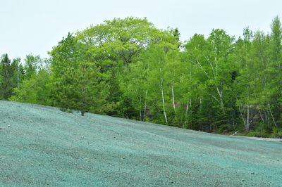 Slope Grading on Hillside